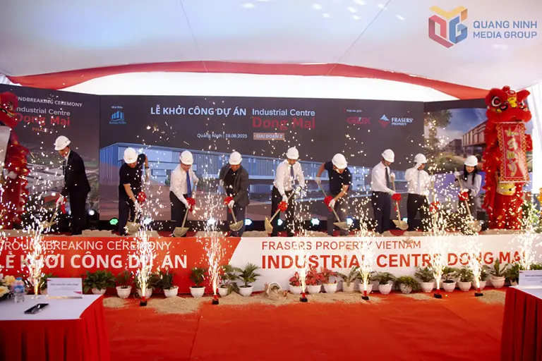 Khánh thành Cụm công nghiệp Đông Mai gần 300 tỷ đồng tại Quảng Ninh