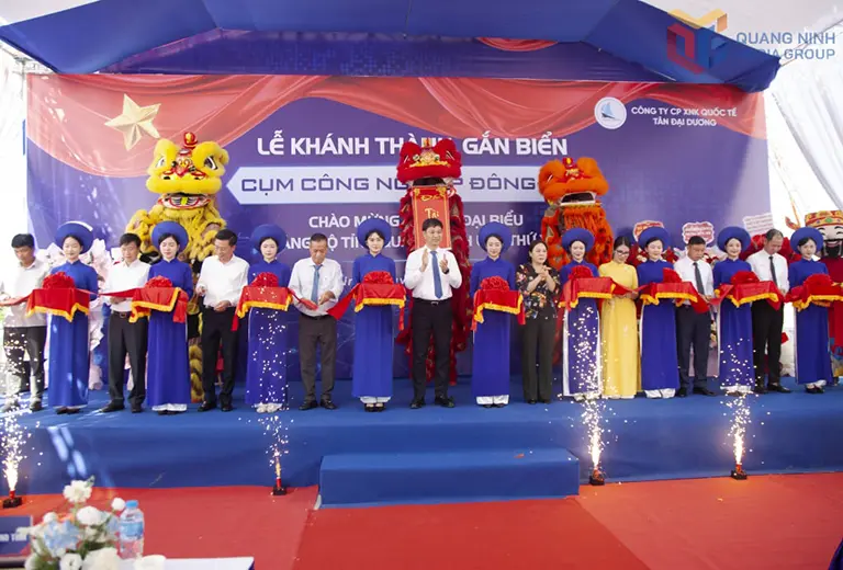 Khánh thành Cụm công nghiệp Đông Mai gần 300 tỷ đồng tại Quảng Ninh