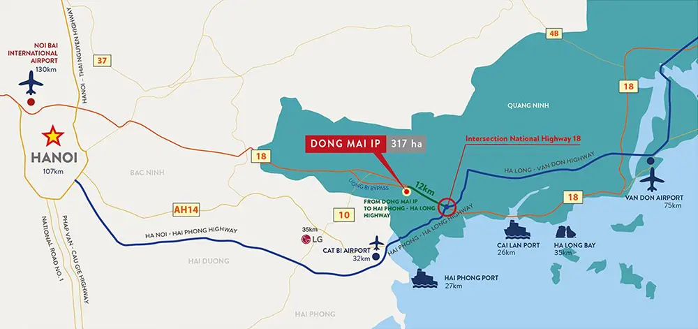 Cụm Công Nghiệp Đông Mai